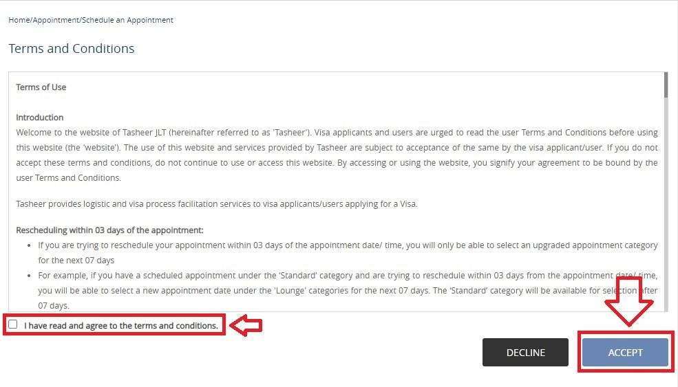 Terms and Conditions