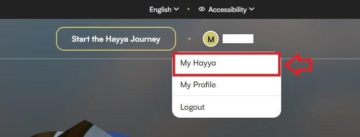 Log into Your Hayya Account-My-Hayya1 - Hayya Card family invitation