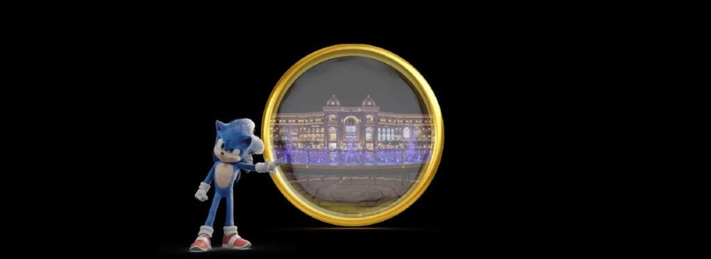 Sonic the Hedgehog at Place Vendôme Mall, Qatar